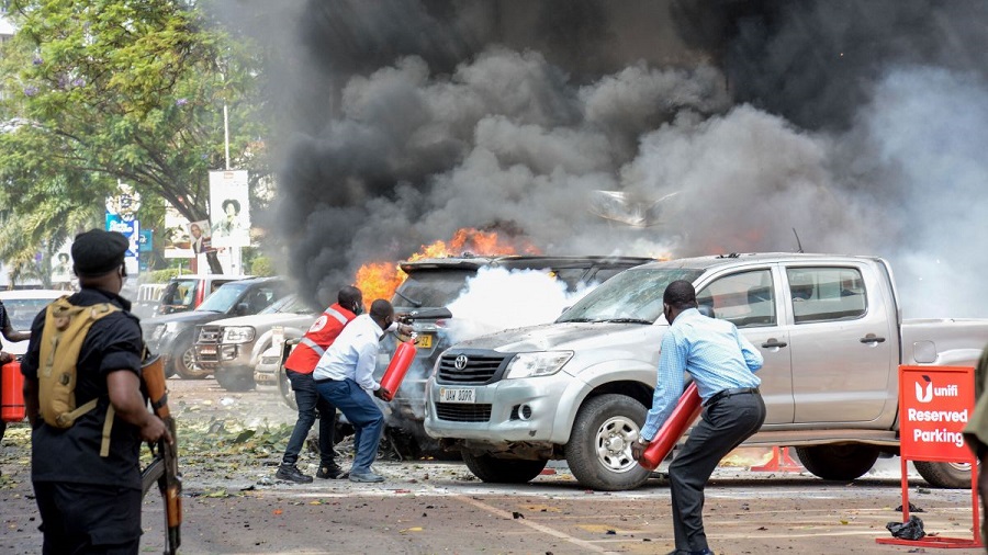Islamic State claims responsibility for Uganda bombings
