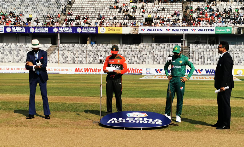Bangladesh chose to bat against Pakistan in second T20I

