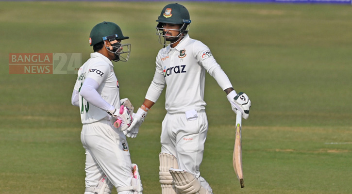 Das, Mushfiqur hit fifties for Bangladesh after top-order collapse