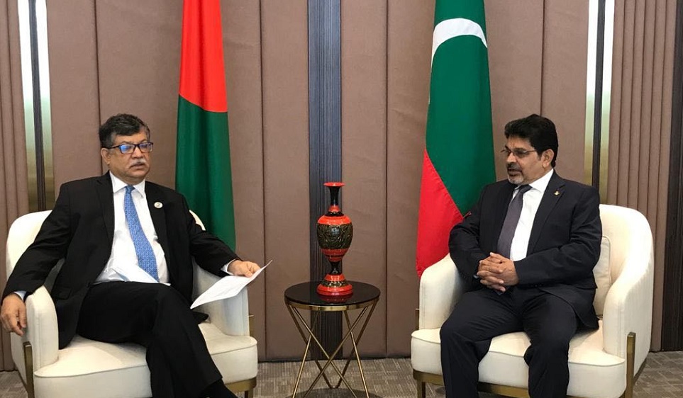 First ever bilateral consultations held in Male between Bangladesh, Maldives