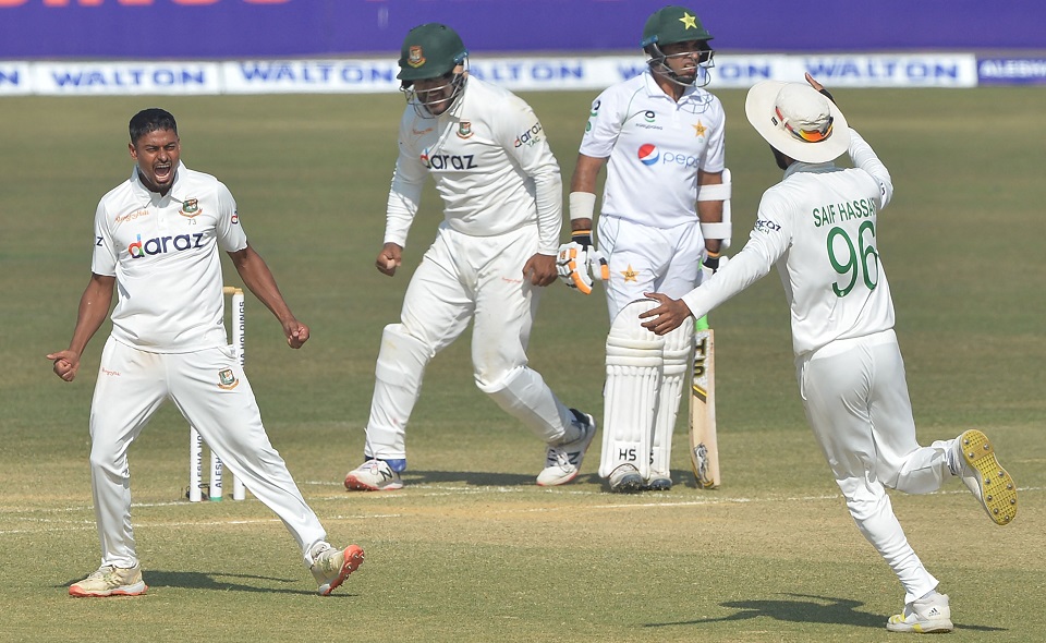 Taijul puts Pakistan in a spin after Ali's hundred