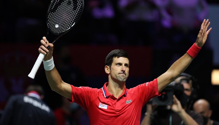 'Incredible' Djokovic doubles up as Serbia reach Davis Cup semi-finals