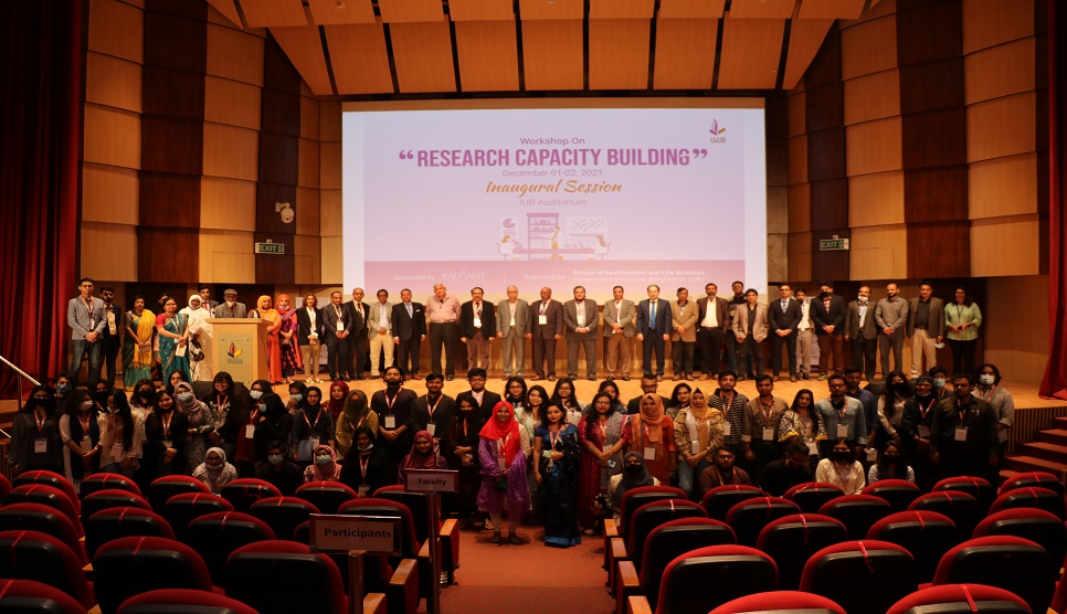 Workshop on “Research Capacity Building” held at IUB