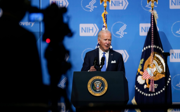 Biden outlines Covid-19 strategy for winter as Omicron variant is found in US