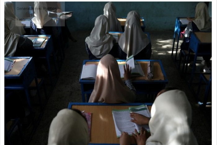 Afghan girl listed among 25 influential women of 2021 by UK-based newspaper