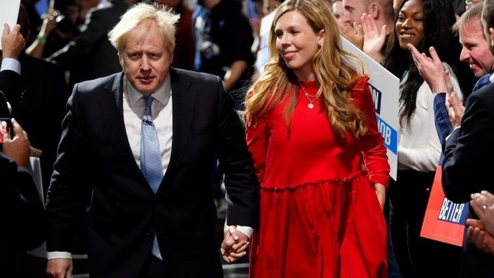 Boris and Carrie Johnson announce birth of a girl