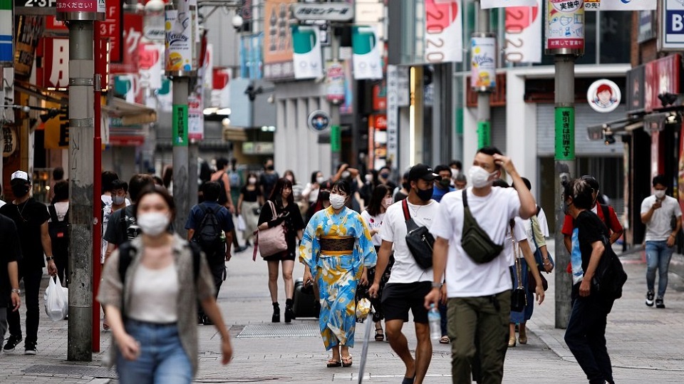 Business sentiment cautious in Japan as virus fears linger