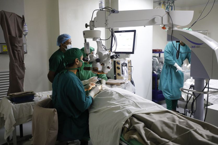 Bashundhara Eye Hospital: 16 cataract patients undergo free surgery