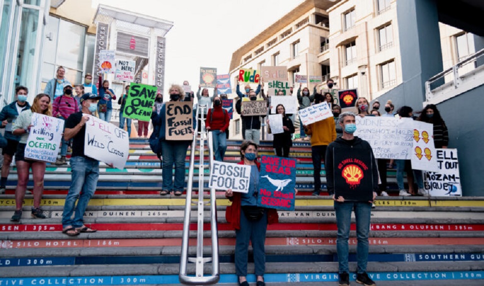 South Africa court bans Shell seismic survey plan