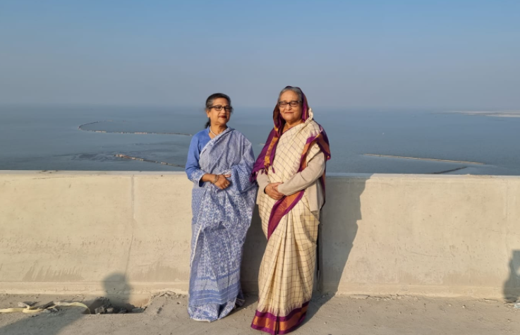 PM Hasina visits Padma Bridge