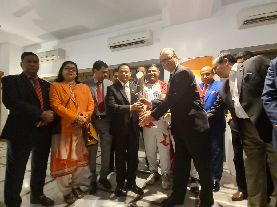 The Queen’s Baton Relay arrives in Bangladesh