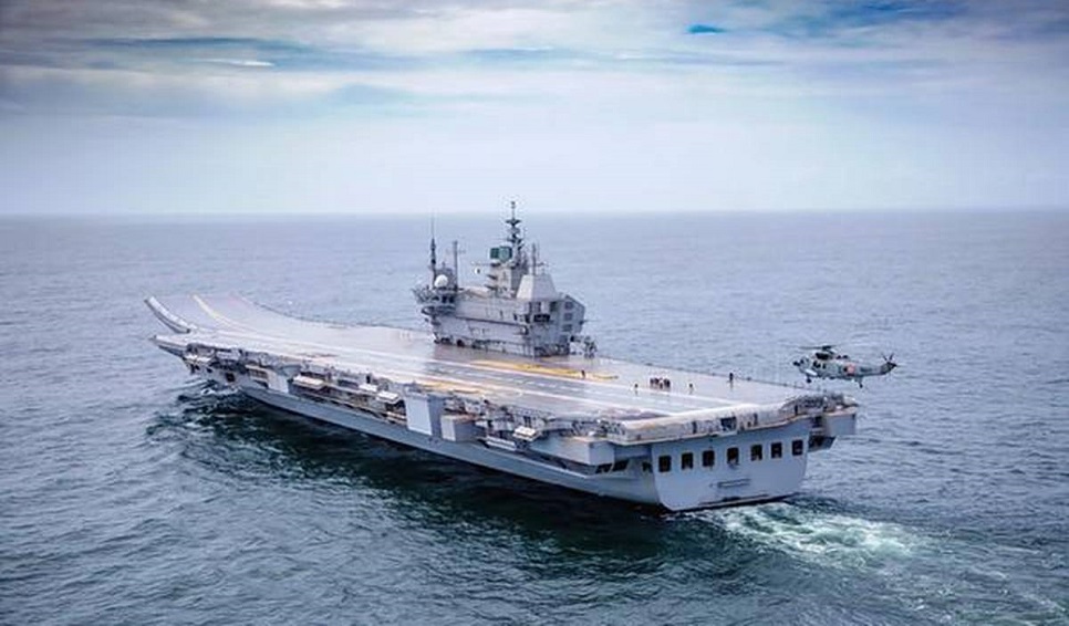 India's first indigenous aircraft carrier begins another phase of sea trials
