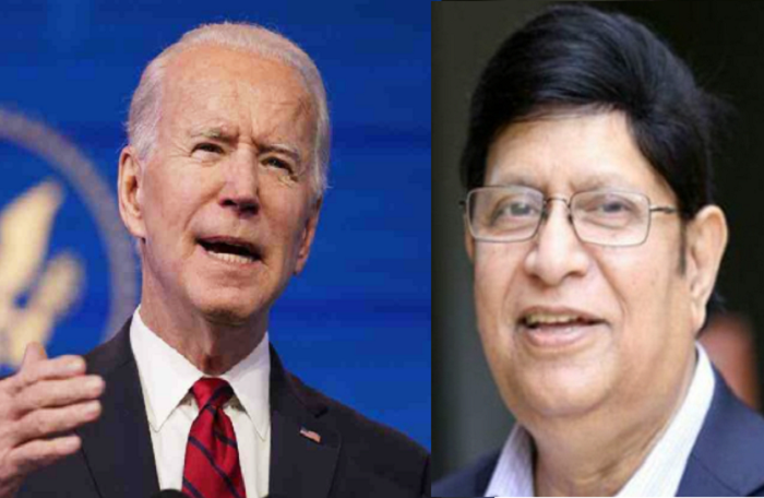 New Year: US President Biden greets FM Momen, his family