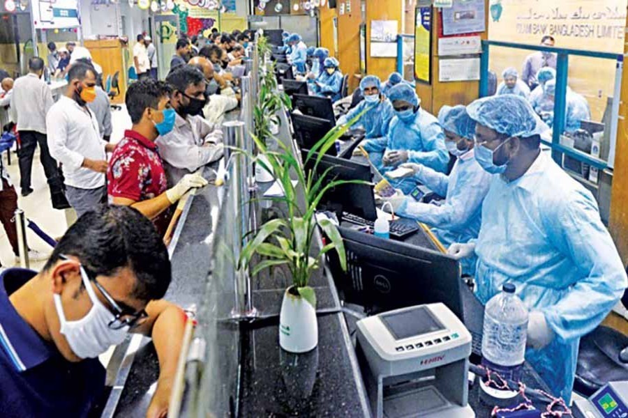 BB asks banks to operate office with half of manpower