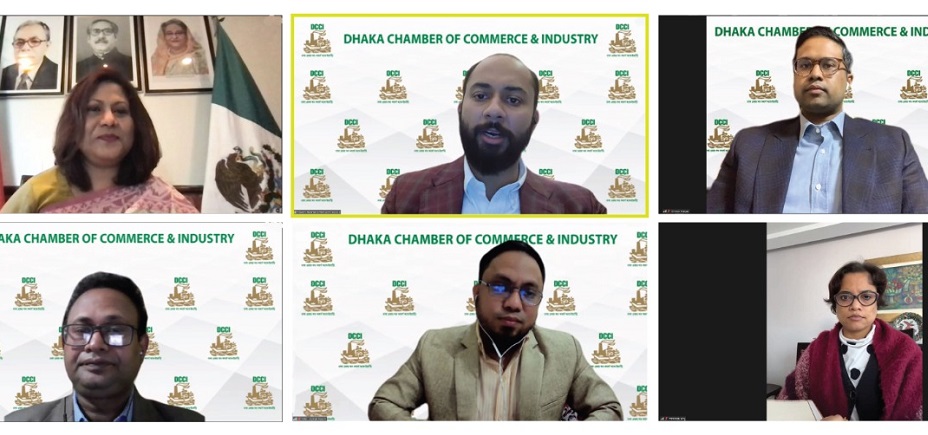 DCCI stresses strengthening trade relations between Bangladesh and Mexico