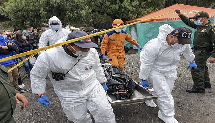 10 dead, five missing after Colombia mine explosion