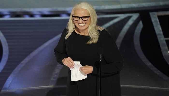 Jane Campion wins best director Oscar for 'The Power of the Dog'