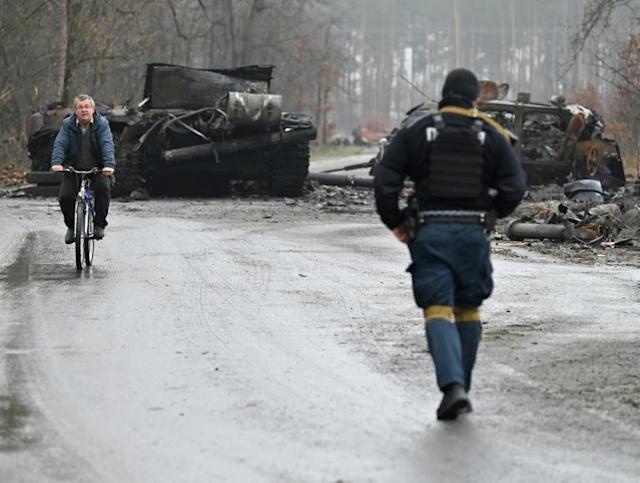 Ukraine claims Kyiv region as Russian pullback reveals horror