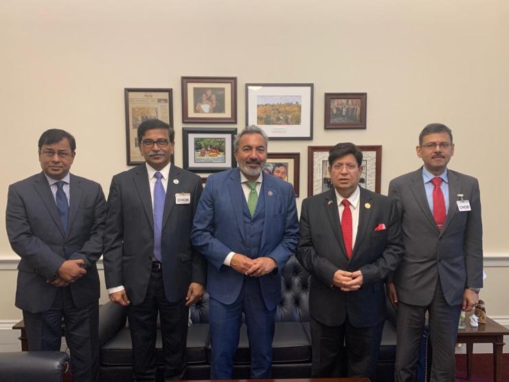 Foreign Minister meets US lawmakers in Washington