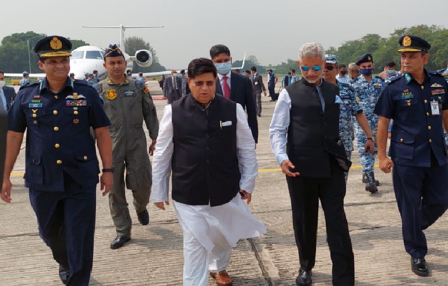 Indian External Affairs Minister S Jaishankar arrives in Dhaka