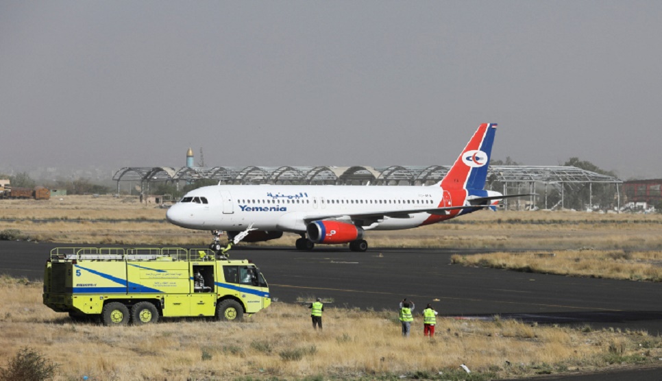 First commercial flight in 6 years leaves Yemen's rebel-held capital