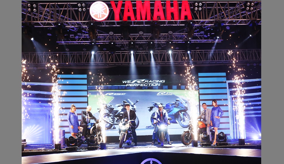 Yamaha R15 V4 and FZ-X inaugurated with a glittering ceremony