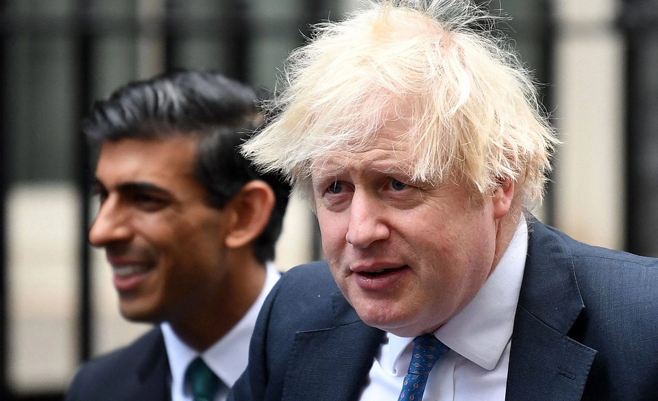 UK PM Johnson under fire over 'Partygate' photos