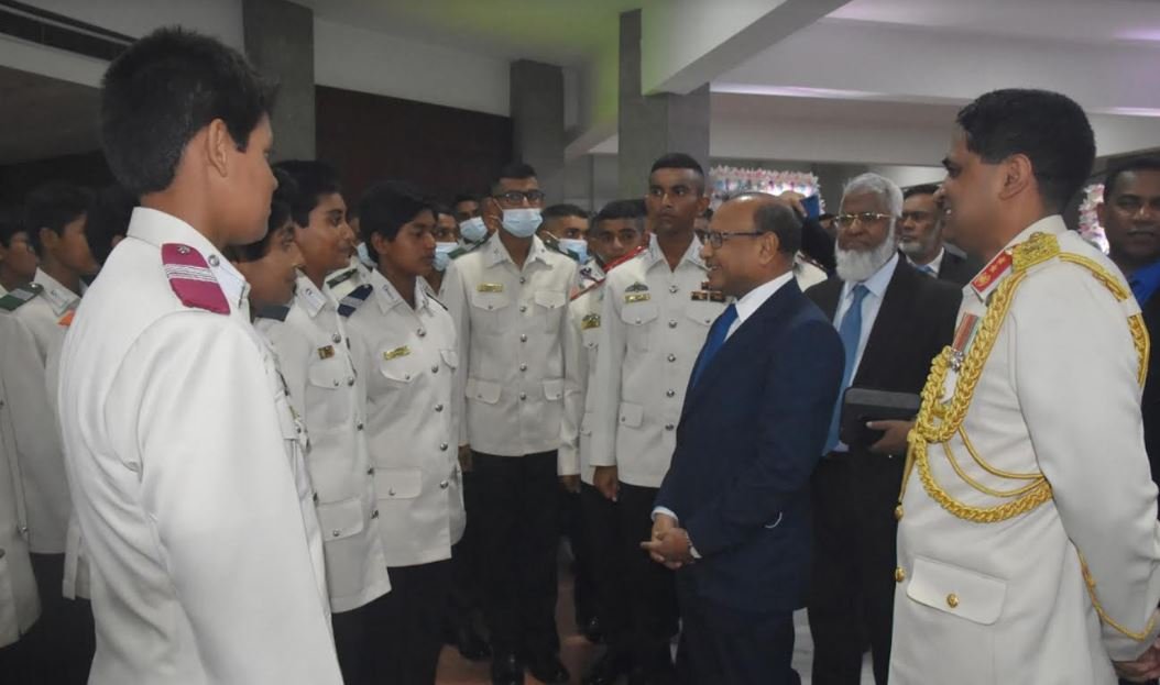 
Tajul joins at BMA's passing out dinner