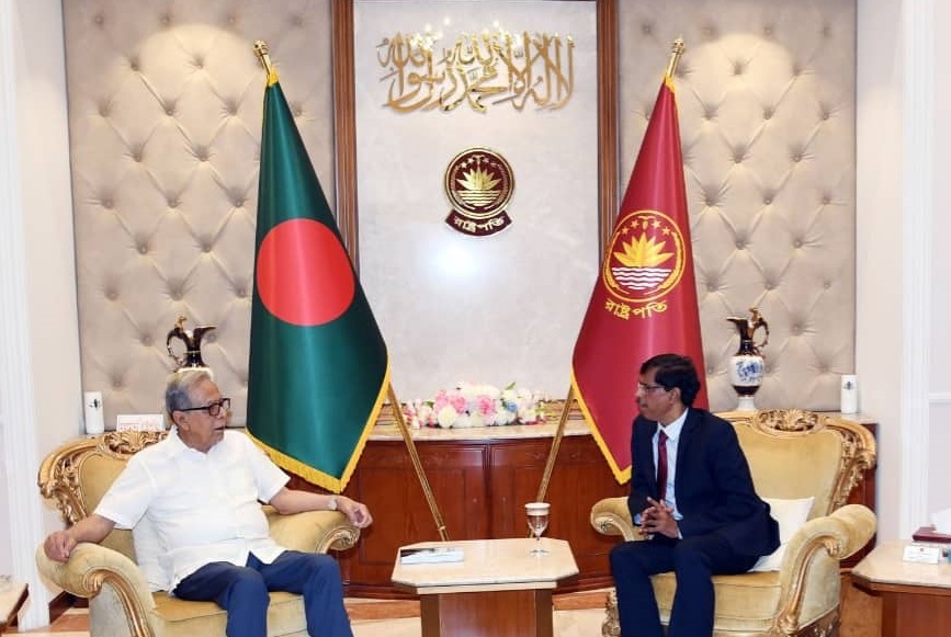 BSFMSTU VC Calls on Hon’ble President

