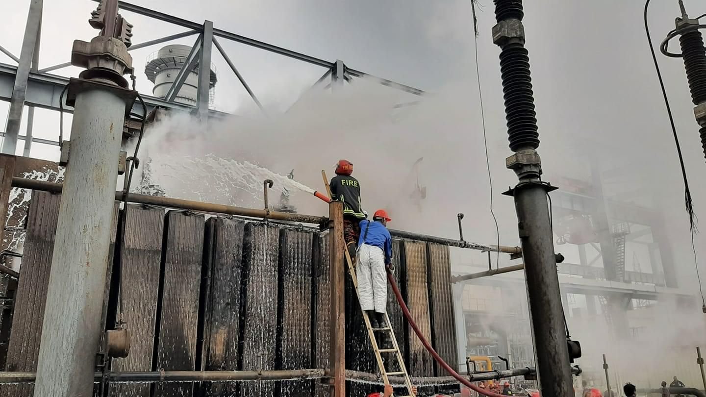 330MW Power Plant in Habiganj catches fire
