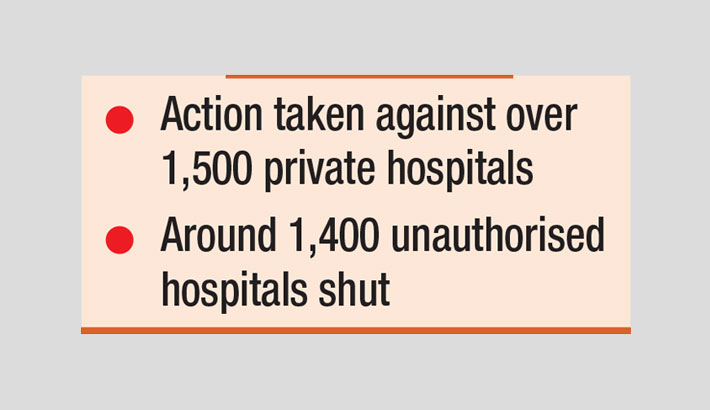 Govt gets tough on illegal hospitals, clinics