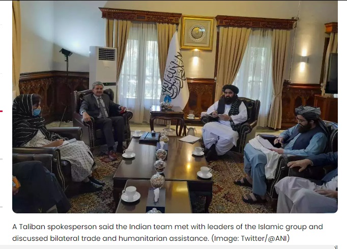 Indian delegation meets senior Taliban leaders in Kabul, discusses bilateral trade and humanitarian assistance