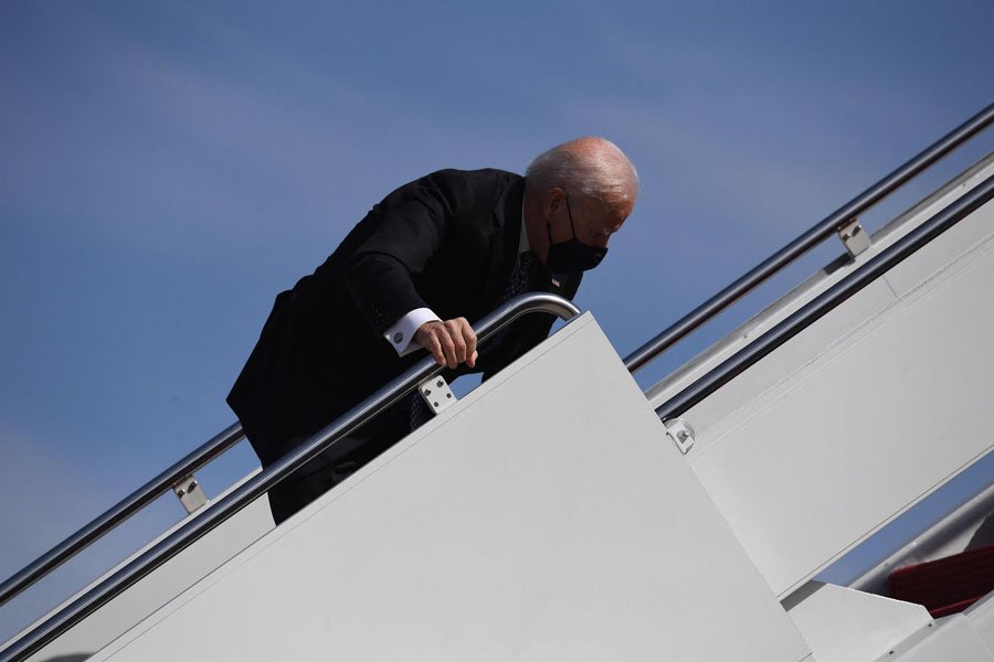 Biden evacuated after plane entered airspace near beach home
