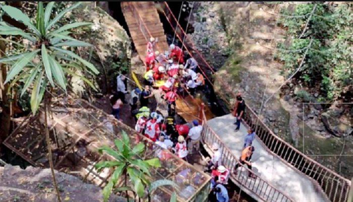 Watch: Bridge in Mexico collapses right after being inaugurated