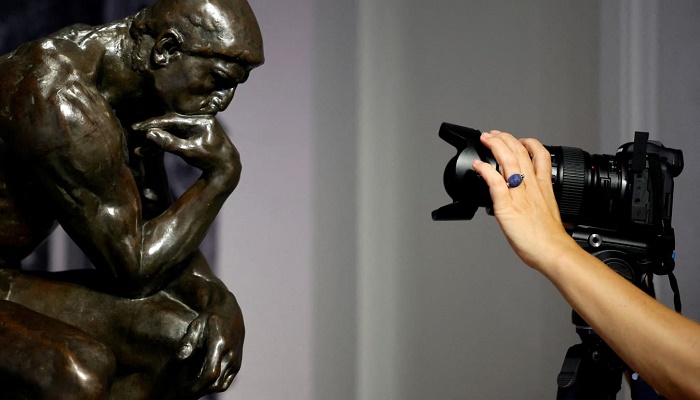 Casting of Rodin's 'Thinker' fetches $11.1 million at Paris auction