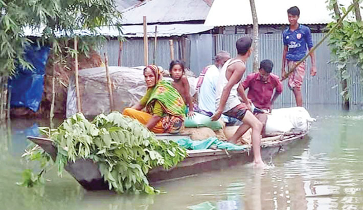 Waterborne diseases break out in flood-hit areas