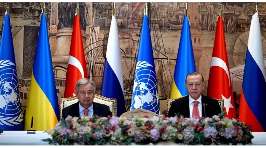 Ukraine, Russia sign grain export deal with UN, Turkey