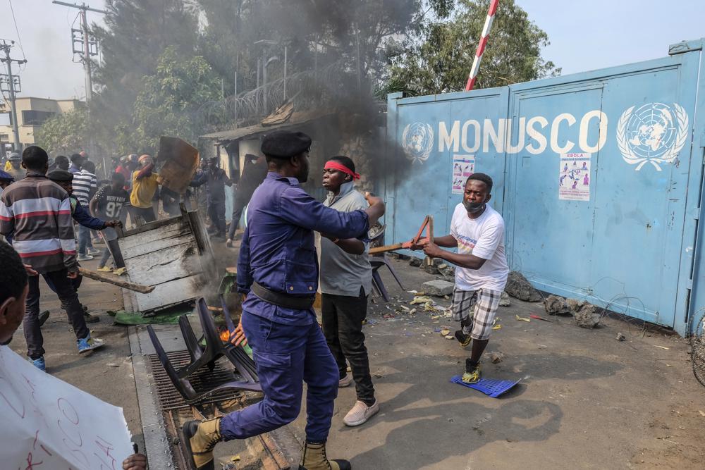 15 killed, 50 injured in protests in Congo’s east