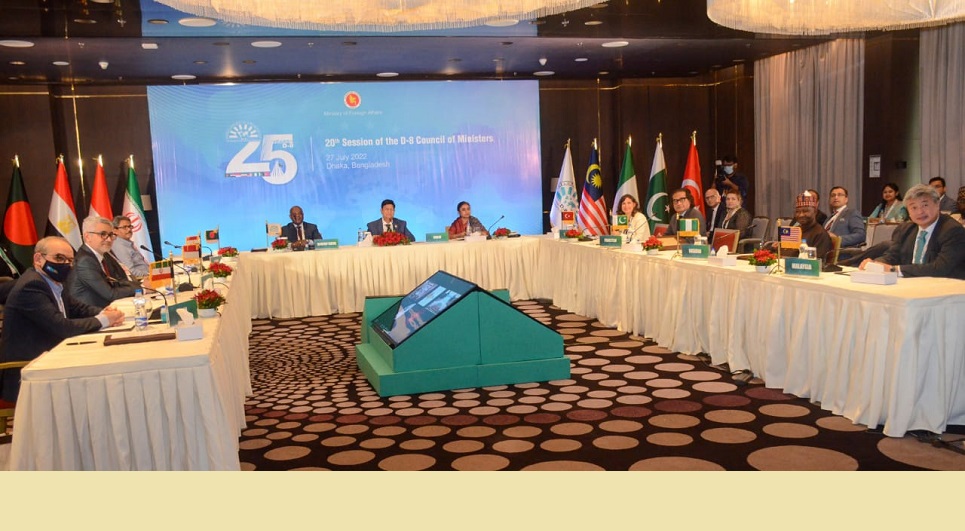 Bangladesh to remain chair of D-8 for another year: FM 