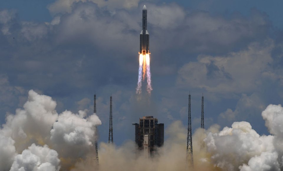 Chinese booster rocket makes uncontrolled return to Earth: US officials