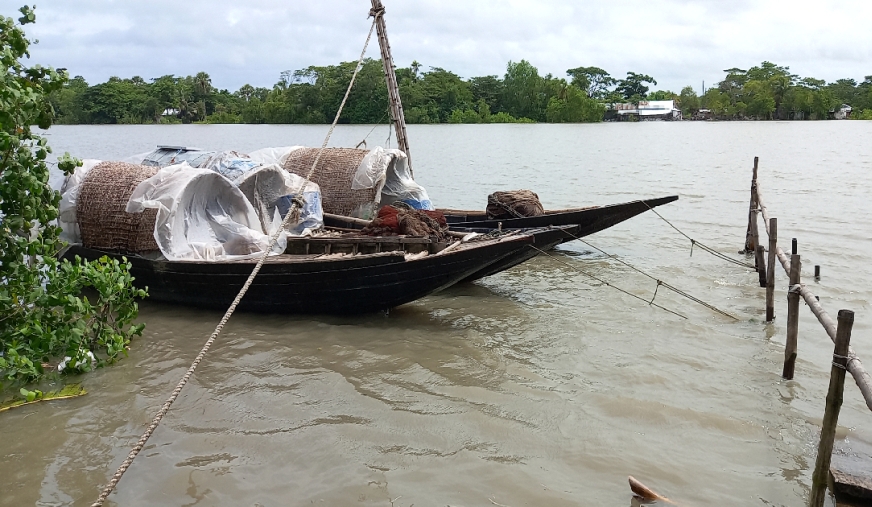 Depression: Low-lying areas inundated in Bagerhat