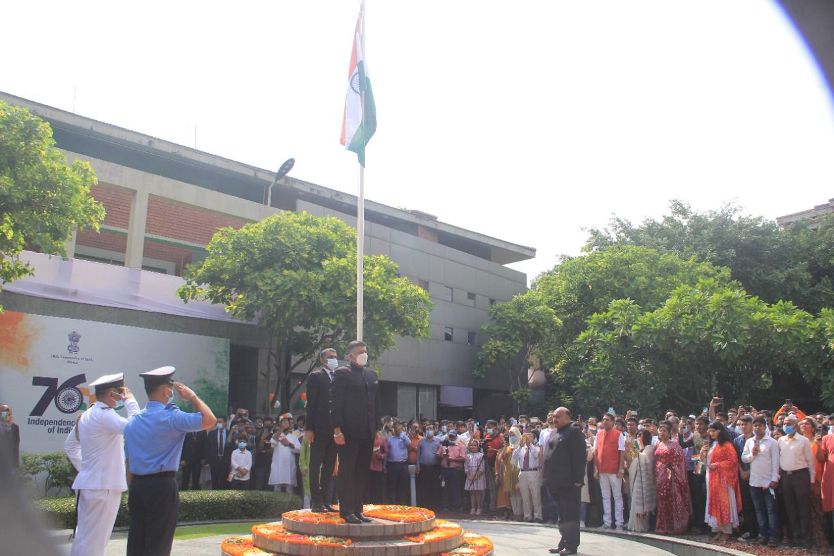 Indian High Commission in Dhaka observes 76th Independence Day