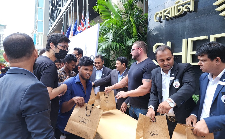 Food Distribution by The Westin Dhaka & Sheraton Dhaka on National Mourning Day