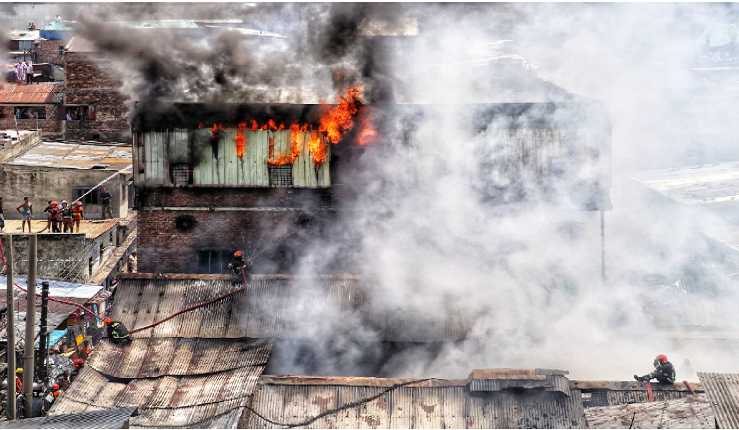 6 charred bodies retrieved from Old Dhaka plastic factory: Fire Service