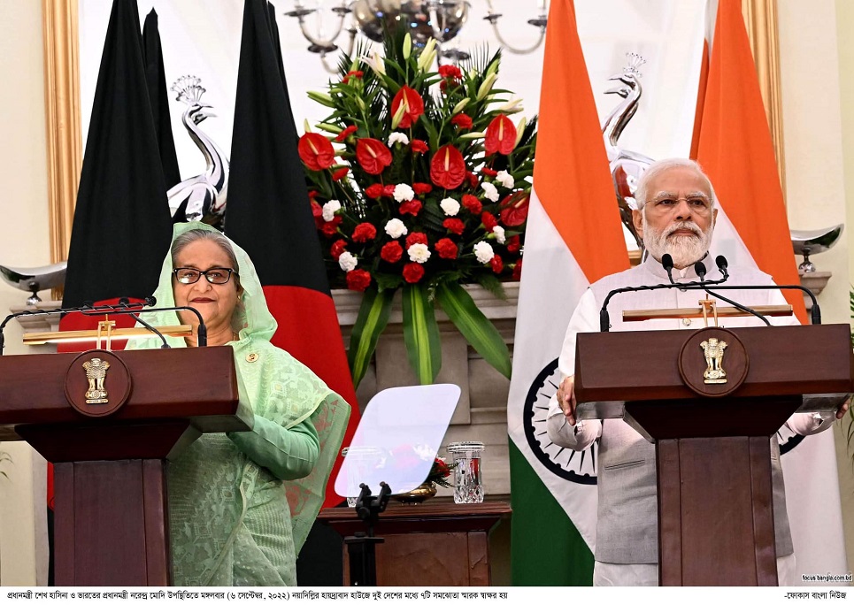 Hasina, Modi reaffirm pledge to eliminate terrorism in the region