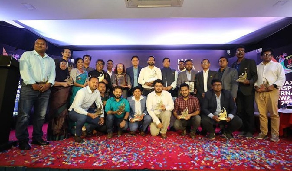 Sadman Saqib wins BSPA’s sports journalist of the year Award