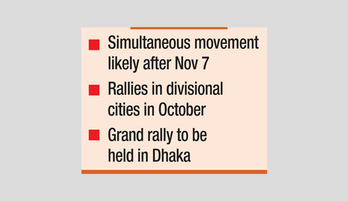 BNP to wage movement with 35 other parties