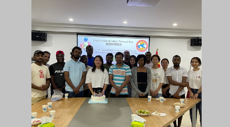 Bangladeshi students celebrated China's National Day

