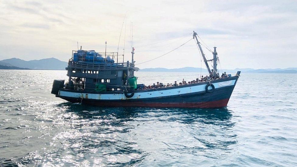 Trawler capsize: 29 Rohingya among 33 detained en route to Malaysia