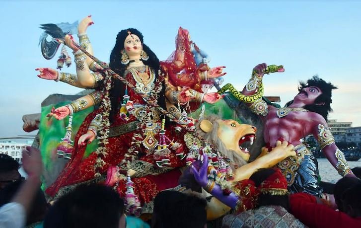Durga Puja ends with immersion of idols

